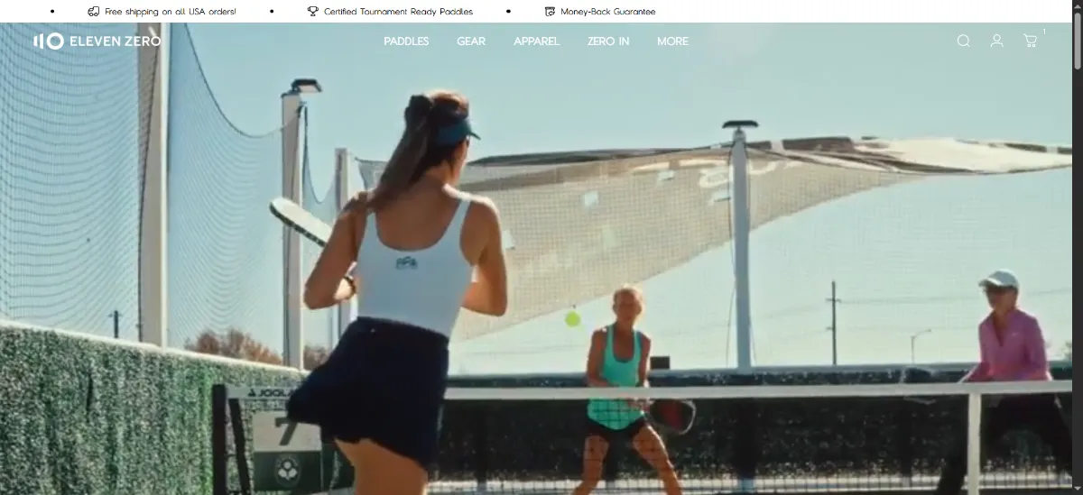 The Eleven Zero home page