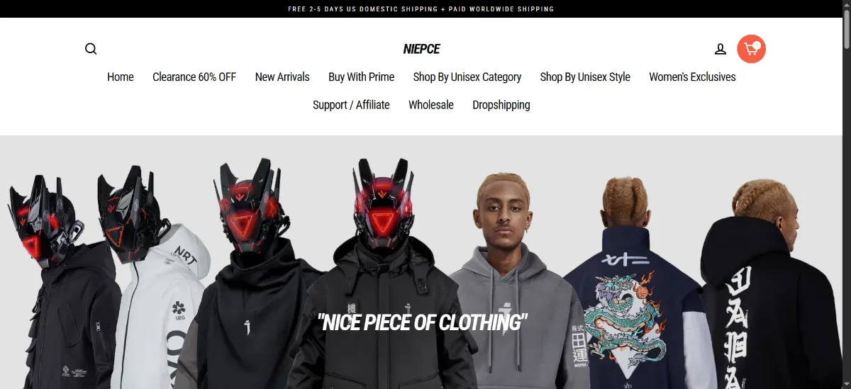 The Niepce Inc home page