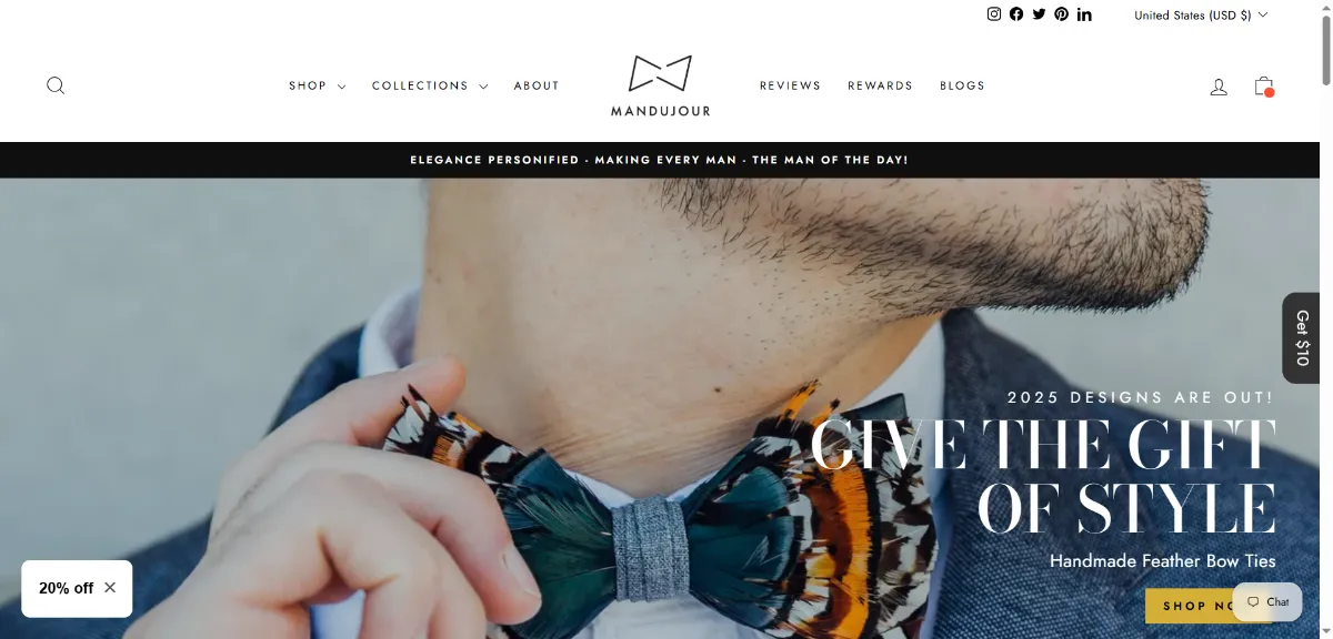 The Mandujour home page