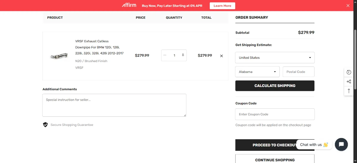 The Auto Talent cart