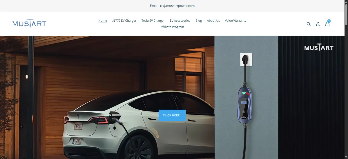 The MustartPower home page
