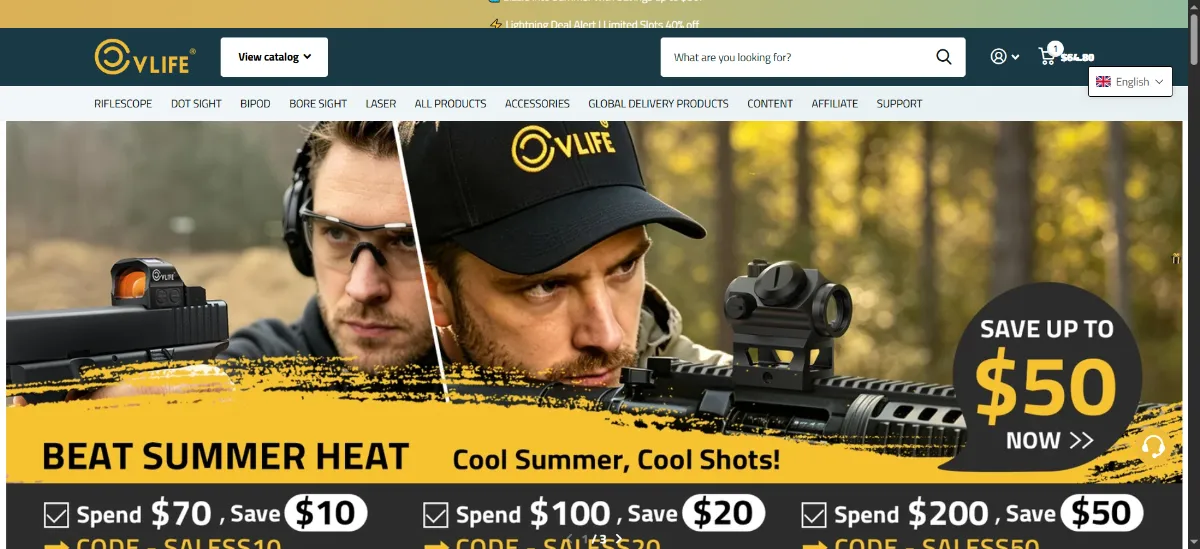The CVLIFE home page