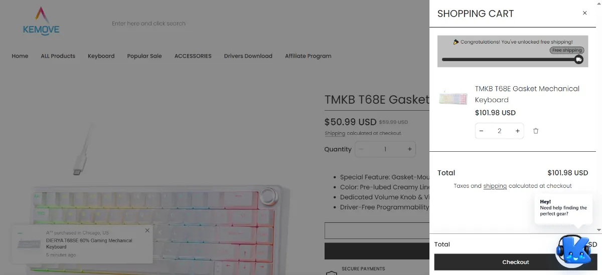 The KEMOVE cart