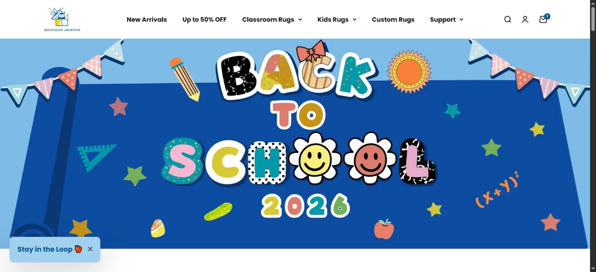 The Booooom Jackson home page