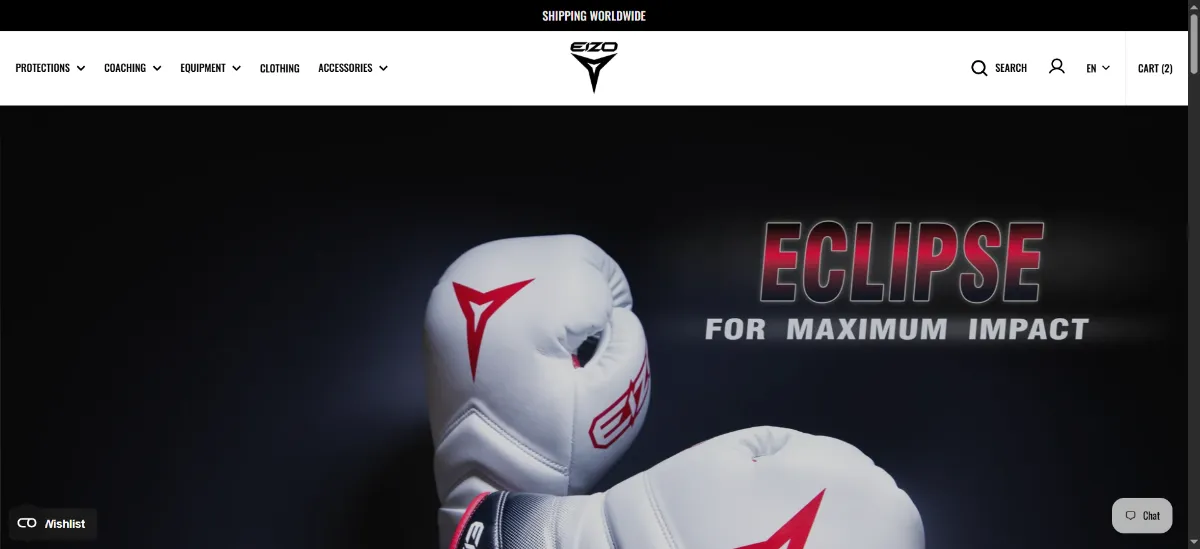 The Eizo Sport home page