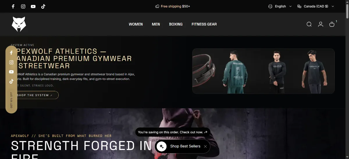 The Apexwolf home page