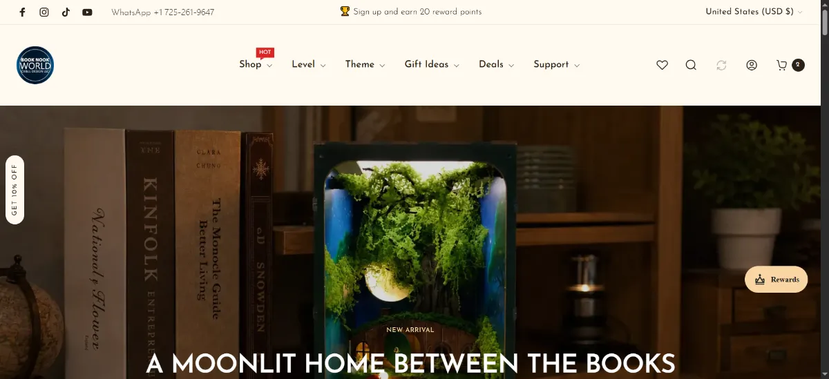The Book Nook World home page