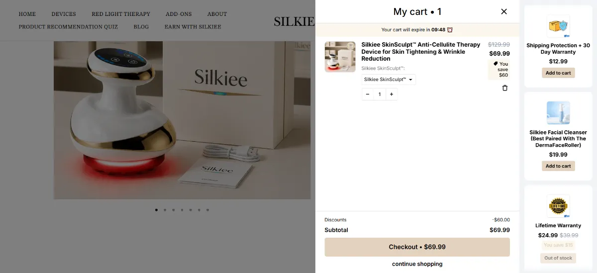 The Silkiee cart
