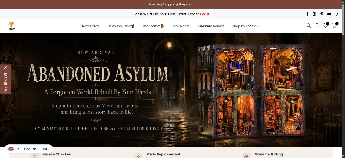 The Fifijoy home page