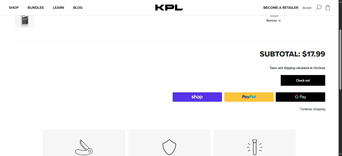 The Knife Pivot Lube cart