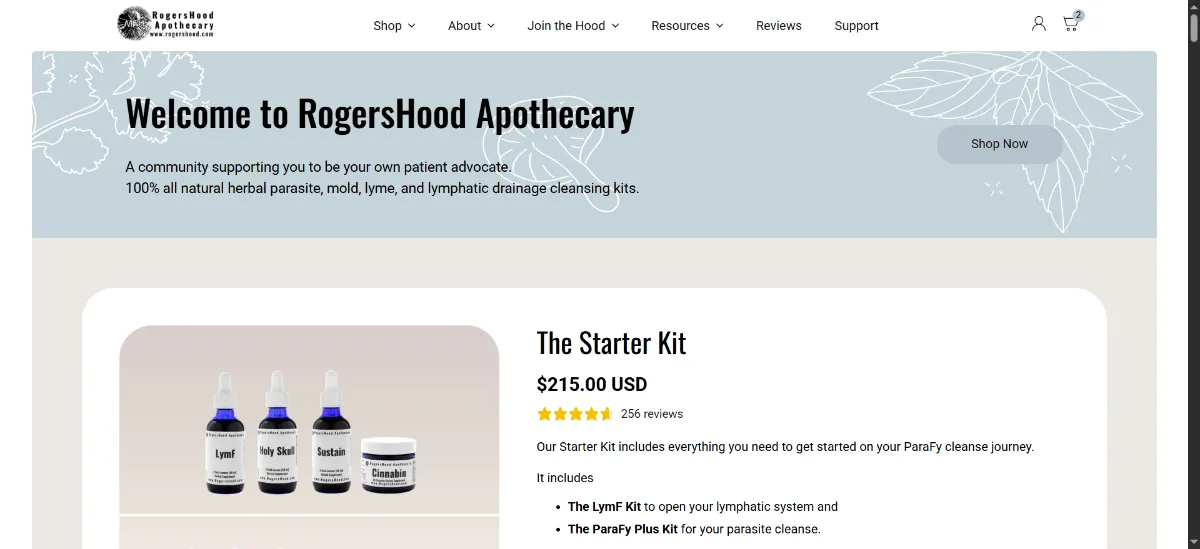 The RogersHood home page