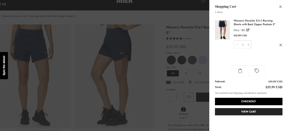 The MIERSPORTS cart