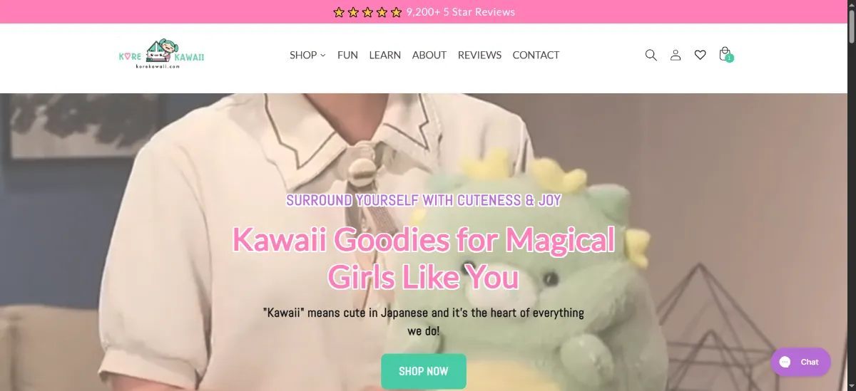 The Kore Kawaii home page