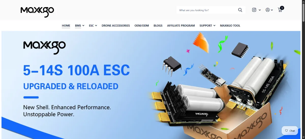 The MAXKGO home page