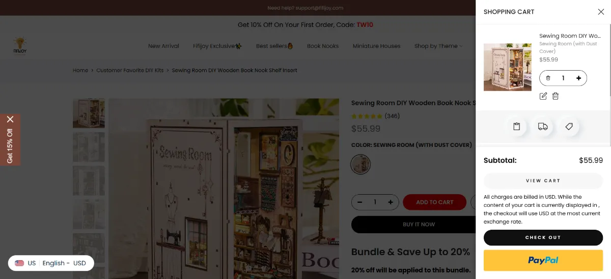 The Fifijoy cart