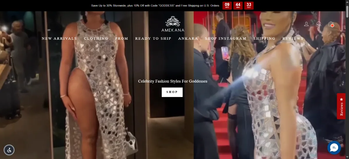 The Amekana home page