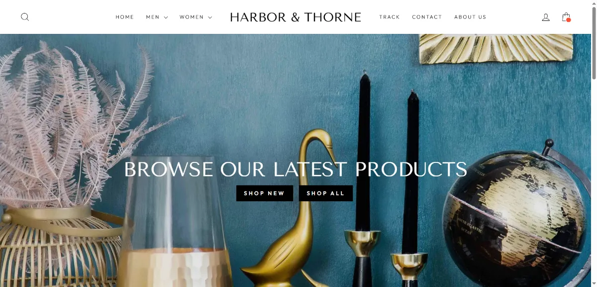The Harbor & Thorne home page