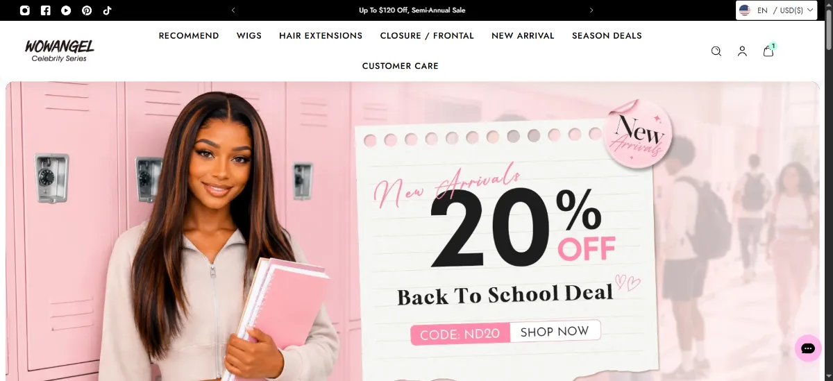 The Wowangel home page