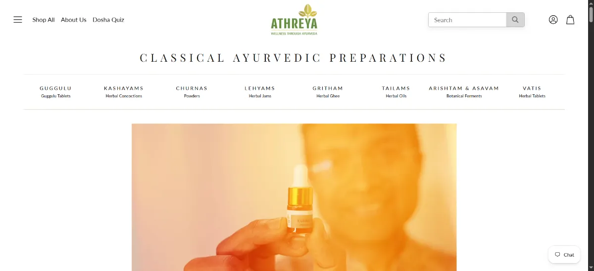 The Athreya Herbs home page