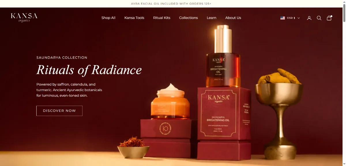 The Kansa Organics home page