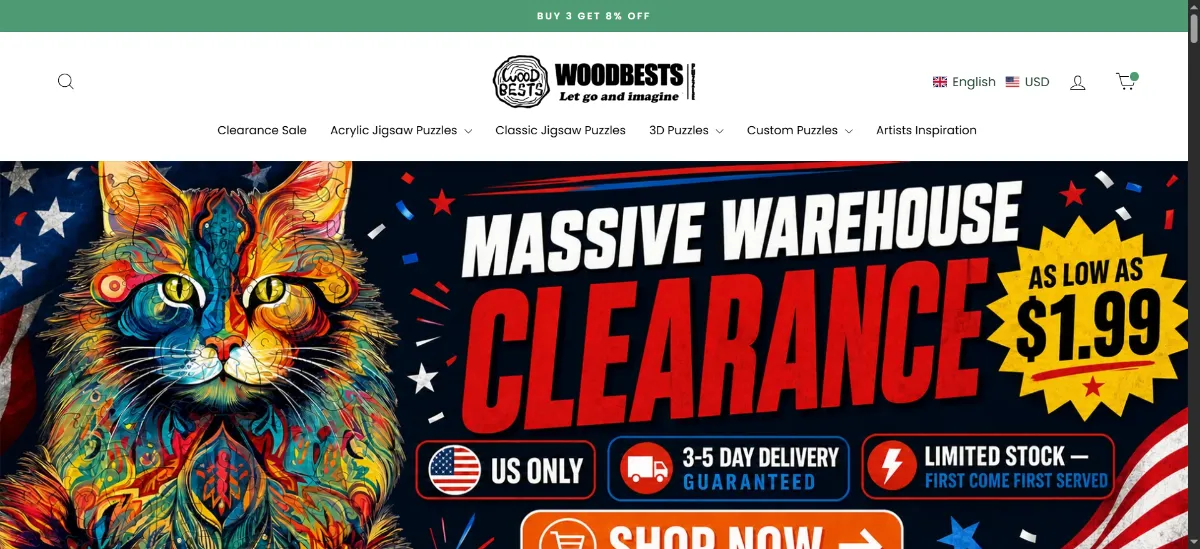 The Woodbests home page