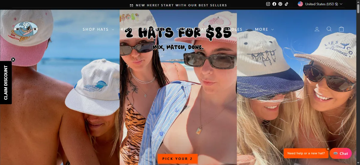 The Lies Collective home page