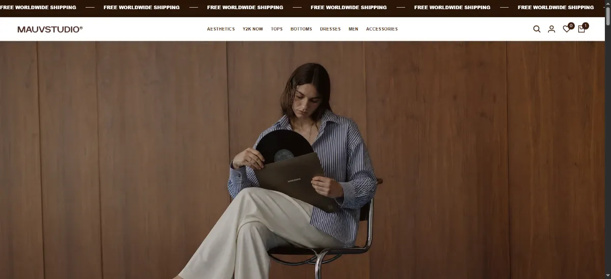 The Mauv Studio home page