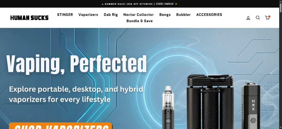 The Humansucks home page